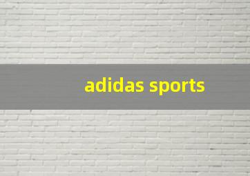 adidas sports